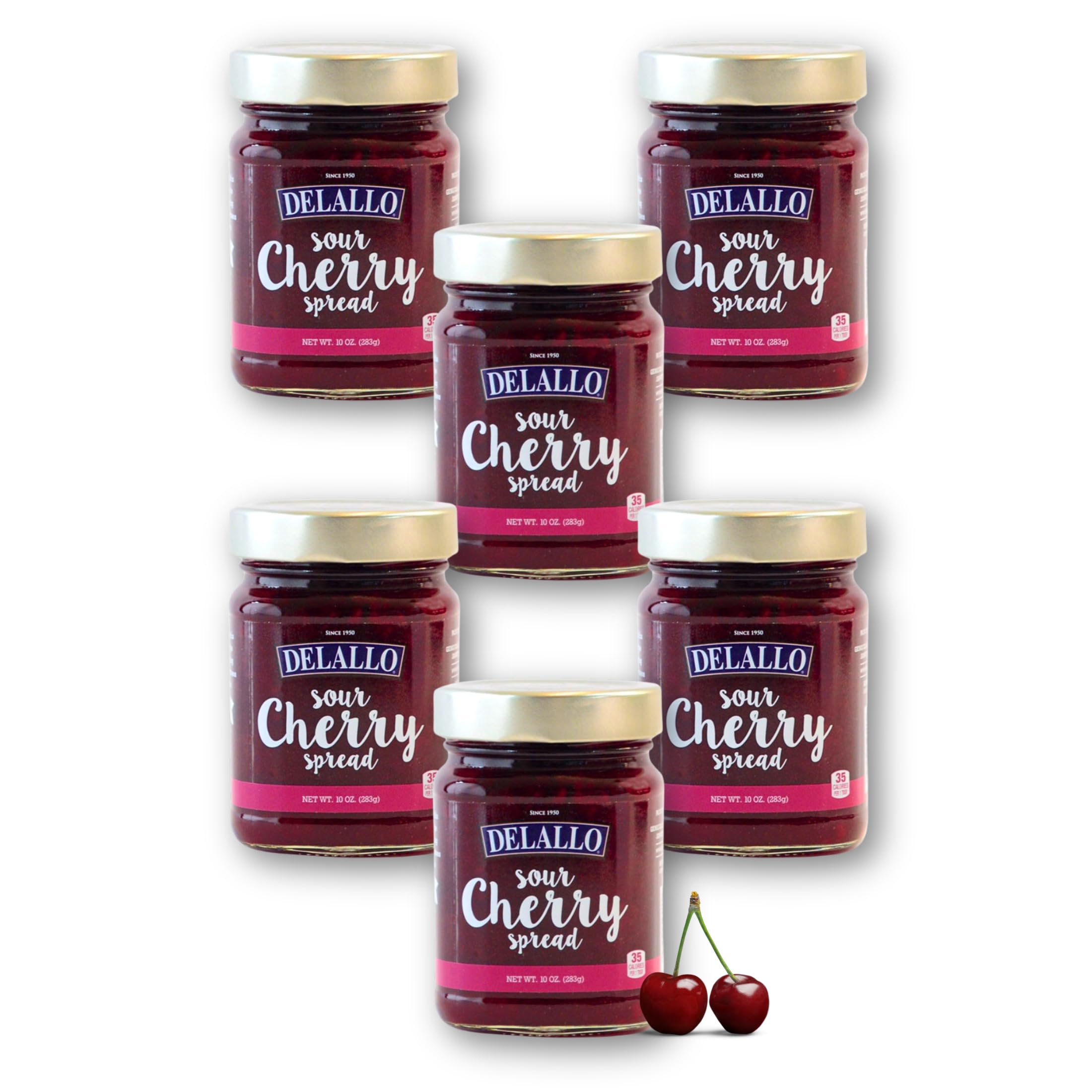 Amazon.com: DeLallo Sour Cherry Jam Spread, Gourmet Jelly for